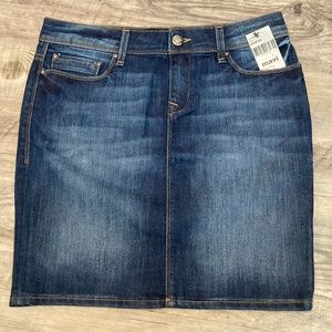 NWT Various Sizes Mavi Jean Dark Denim Wash Mini Skirt